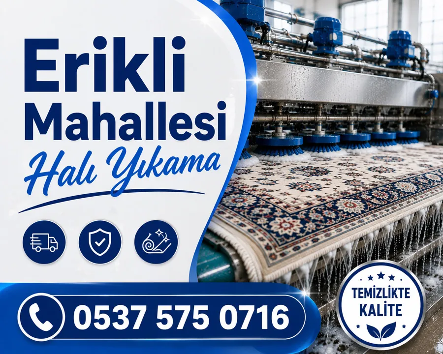 Erikli Mahallesi’nde Profesyonel Halı Yıkama Hizmeti Neden Önemlidir?